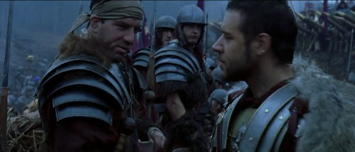 Maximus in "Gladiator"