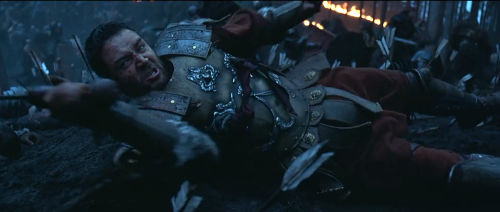 Maximus in "Gladiator"