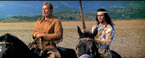 Winnetou und Old Shatterhand in „Der Schatz im Silbersee“