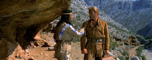 Winnetou und Old Shatterhand in „Der Schatz im Silbersee“