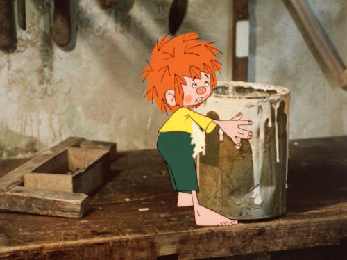 Meister Eder und Pumuckl in "Meister Eder und sein Pumuckl"