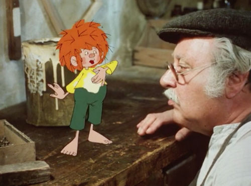 Meister Eder und Pumuckl in "Meister Eder und sein Pumuckl"