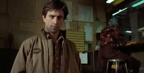 Travis Bickle in "Taxi Driver"